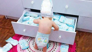 Funny Baby Videos That Will Brighten Your Day - Cute Baby Videos