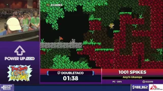 1001 Spikes by doubletaco in 23:40 - SGDQ2017 - Part 68