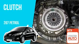 How to replace the Clutch Kit Peugeot 207 1.4 8V 🚗