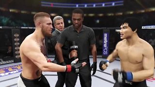 Conor McGregor vs. Tony Jaa (EA Sports UFC 2) - CPU vs. CPU - Crazy UFC 👊🤪