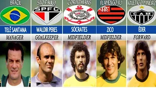 Brazil Squad 1982 World Cup