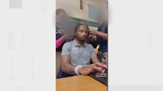 Maryland teacher goes viral for letting students braid his hair, causing controversy