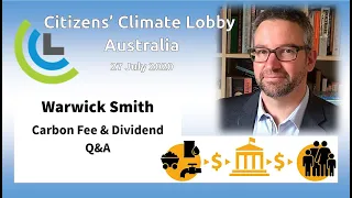 WARWICK SMITH. Carbon Fee & Dividend (CF&D) Q&A session.