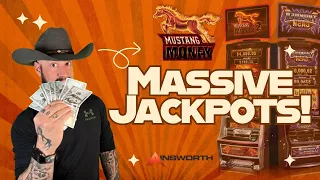 Landing the MAJOR! 🎰 Mustang Money 2 JACKPOT! ⭐️ Plus MORE! Insane run at Shoshone Rose Casino!