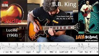 B.B. King Lucille Guitar Solo with TAB