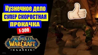 WoW CLASSIC | Гайд Кузнечное дело 1-300 Супер быстрая прокачка