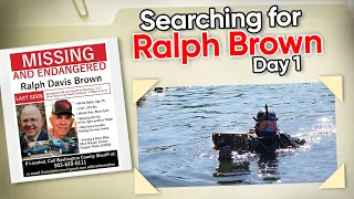 FORMER MAYOR MISSING: Ralph Davis Brown (Day 1) Underwater Missing Person Search
