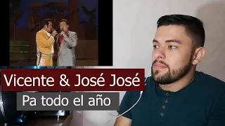 Escucho/Analizo a Vicente Fernández & José José - Pa todo el año | Reacción