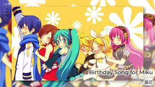 Miku ga DAISUUKIIII 「Birthday Song for ミク」 Mitchie M 🌢 AnihcP | Tiny Cover