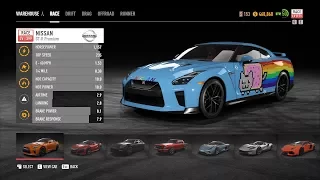 Need For Speed Payback - All Fully Upgraded LV399 Race Spec Stats w/ Perfect Chidori Speedcards