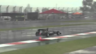 F1 2015 |Dry Tyres on a Wet Track