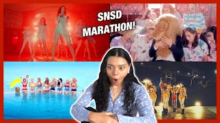 Girls' Generation (소녀시대) 'All Night' 'Lion Heart' 'Party' & 'Catch Me If You Can' MV | REACTION!!