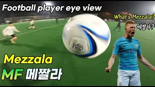 GoPro Footballer: MF Mezzala mid-fieder eye view