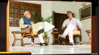 Watch: PM Narendra Modi's 'non-political' interview with Bollywood actor Akshay Kumar