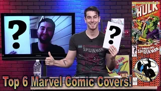 Top 6 Marvel Comic Covers with Ever Garcia!