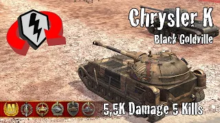 Chrysler K  |  5,5K Damage 5 Kills  |  WoT Blitz Replays