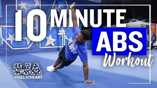 10 Minute Abs Workout | At Home Fitness Video | CJA | Central Jersey Allstars