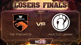 TNC Predator vs Invictus Gaming Game 2 - MDL Chengdu Major: Losers' Finals