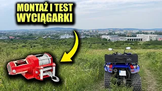 Montaż i test wyciągarki do quada - DRAGON  2500 ST