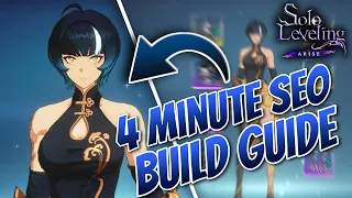 4 Minute End Game BEST Seo Jiwoo Build Guide - Solo Leveling Arise