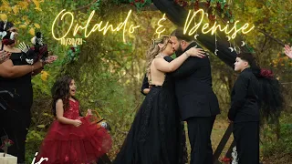 Orlando and Denise Halloween wedding 10/30/2021