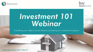 Investment 101 Webinar