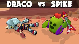 DRACO vs SPIKE ⭐ Brawl Stars