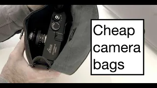 Cheap bags for expensive cameras
