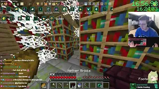 (2:21) THUNDERLESS minecraft 1.16 all advancements world record