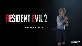 Resident Evil 2 Remake. Прохождение за Клэр. Часть 6: Часовая башня. Шерри Биркин.