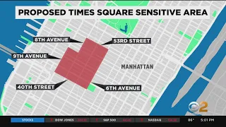 Details unveiled on gun-free zones in Times Square