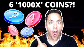 🚀TOP 6 'TINY' 1000X CRYPTO COINS TO BE A MILLIONAIRE IN 2 YEARS!! (URGENT)
