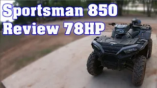 Sportsman 850 Ride and Review