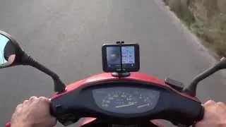 Разгін Honda Dio МАКСИМАЛКА по GPS