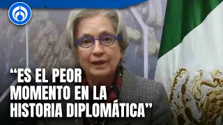 Declaran ‘persona non grata’ a la embajadora de México en Ecuador