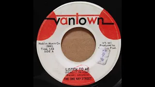 The One Way Street Listen To Me b:w Tears