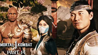 MORTAL KOMBAT 1 - STORY MODE Walkthrough Part 14 ( Time of Death ) Liu Kang