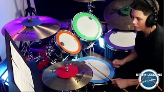 JJ's Amazing Drum Cover of "Smells Like Teen Spirit" - Lessons by Josh Kastleman in Tooele County