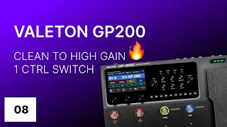 One Switch Multiple Effects With ⚡️Valeton GP200