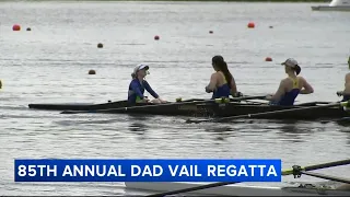 Athletes enjoy brighter weather for second day of Jefferson Dad Vail Regatta