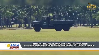 4th Infantry Diamond Division Philippine Army, patuloy ang pag-address ng kapayapaan sa Rehiyon 10