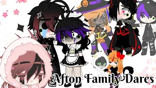 []Afton Family Doing some of your dares~[]My AU[]Afton Family []