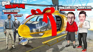 ДУБАЙСКАЯ МАФИЯ ПОДАРИЛА МНЕ ВЕРТОЛЕТ! ПОЛЕТ ЦЕНОЮ В 10.000.000$! (GTA 5 RP / RADMIR)