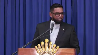 Press Conference by President Dr. Mohamed Irfaan Ali. July 12th, 2023