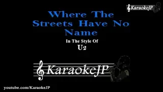 Where The Streets Have No Name (Karaoke) - U2