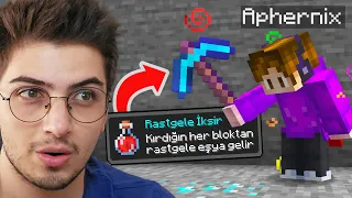 Minecraft ama ÖZEL İKSİRLER VAR