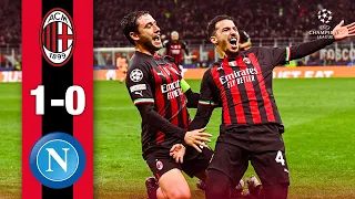 Bennacer decide l'andata | Milan 1-0 Napoli | Highlights #championsleague