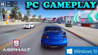 ASPHALT 9 : LEGENDS - PC GAMEPLAY ( By GAMELOFT ) WINDOWS 10