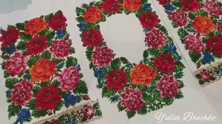 🌹БУКОВИНСЬКА вишиванка💐 , вишито рубкою💥 . Юлія Бречко🌹