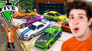 ROBANDO COCHES de RÁPIDOS y FURIOSOS en GTA 5! 🏎️🔥 (Mods)